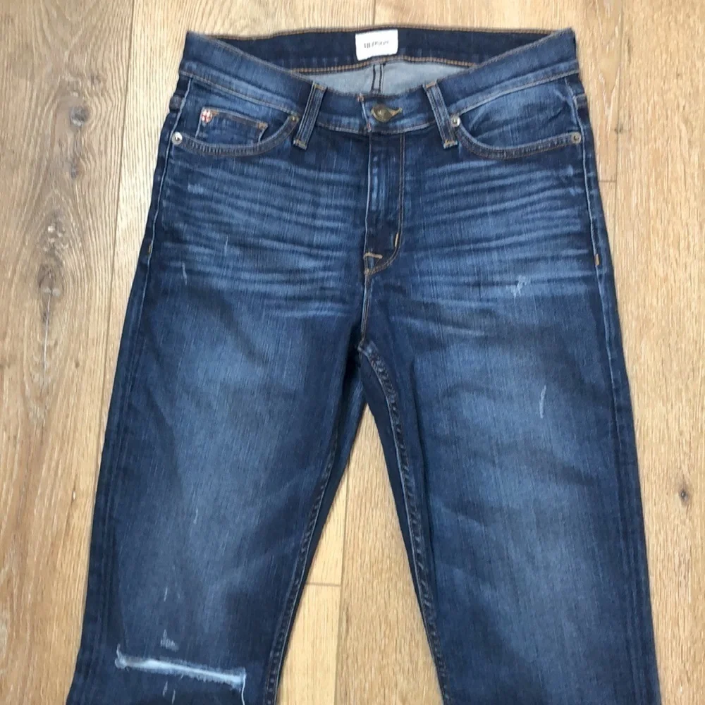 Hudson Fallon Crop Jeans in Offshore Size 28